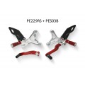 CNC Racing Limited Edition Adjustable Rearsets For MV Agusta Brutale 800 / RC / RR (2016+)